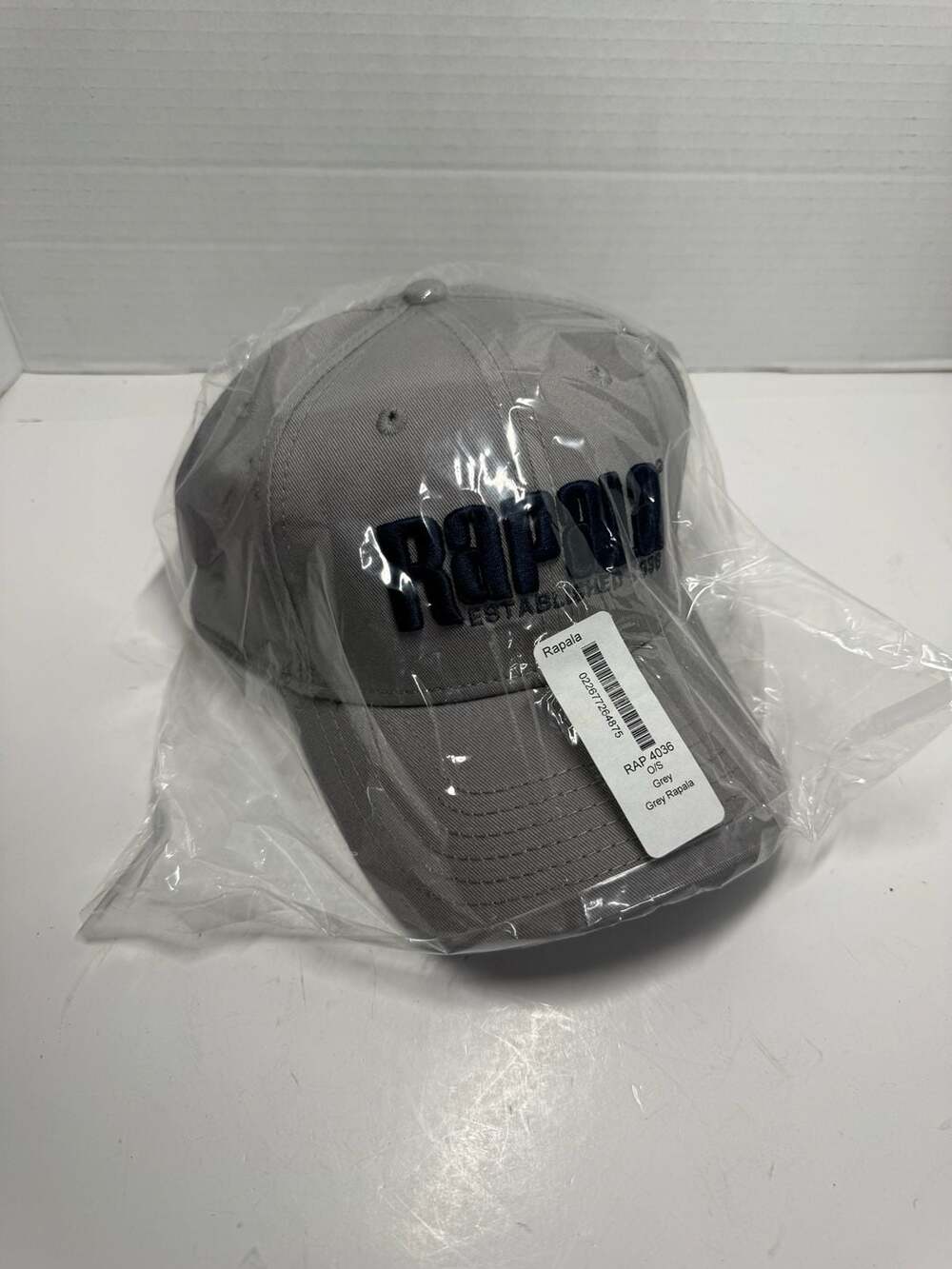 Rapala Established 1936 Grey Baseball Cap